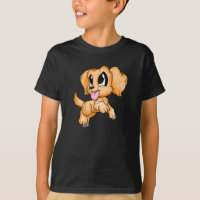 Der Fußball-T-Shirt des Hand gezeichnetes goldener