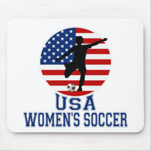 Der Fußball USA-Frauen Mousepad