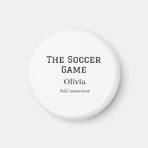 der Fußballname Fifa Weltmeisterschaft Jahr Magnet