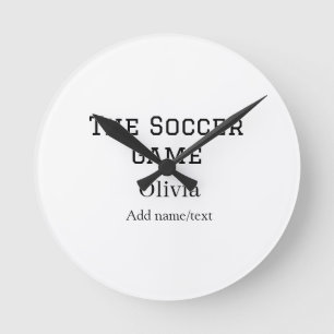 der Fußballname Fifa Weltmeisterschaft Jahr  Runde Wanduhr