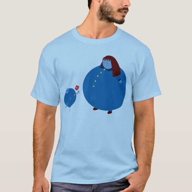 Der Galan des Veilchens T-Shirt (Vorderseite)