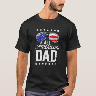Der ganze amerikanische Vater 4. Juli Uns Patrioti T-Shirt