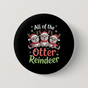 Der ganze antike Weihnachtsfest im Winter verspiel Button
