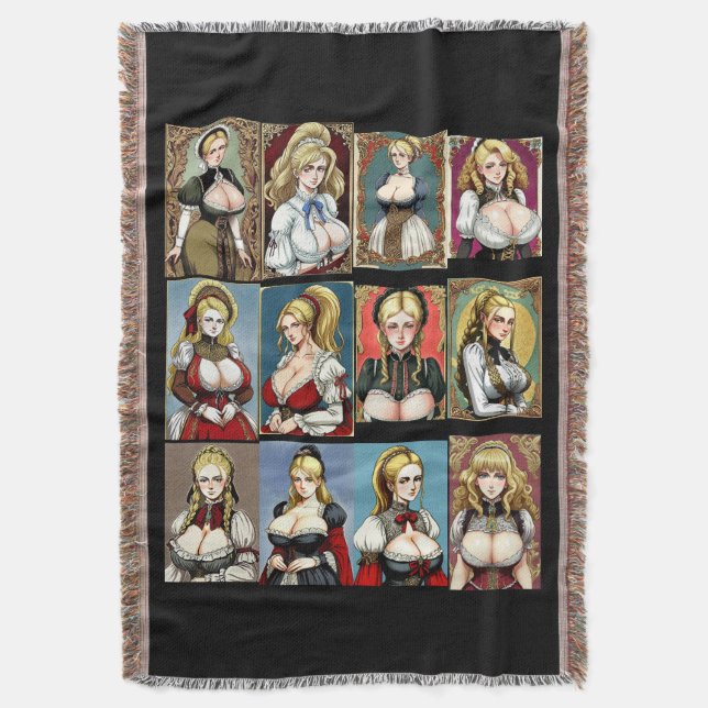 Der ganze Jahrmarkt Maidens Decke (Vorderseite Vertikal)