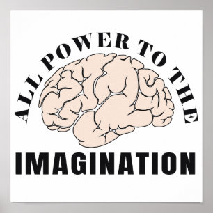 Der ganze Power zur Fantasie Poster