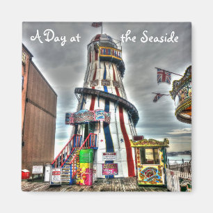 Der ganze Spaß am Fair Helter Skelter Magnet