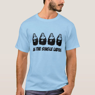 der ganzer lustige T - Shirt der Singledamen