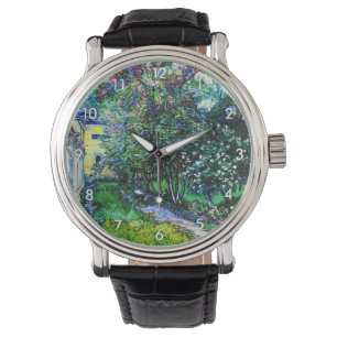 Der Garten am Asyl in Saint-Rémy, Van Gogh Armbanduhr