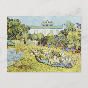 Der Garten der Daubignys von Vincent van Gogh Postkarte