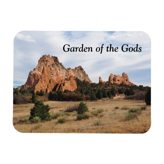 Der Garten der Götter in Colorado Springs Magnet (Horizontal)