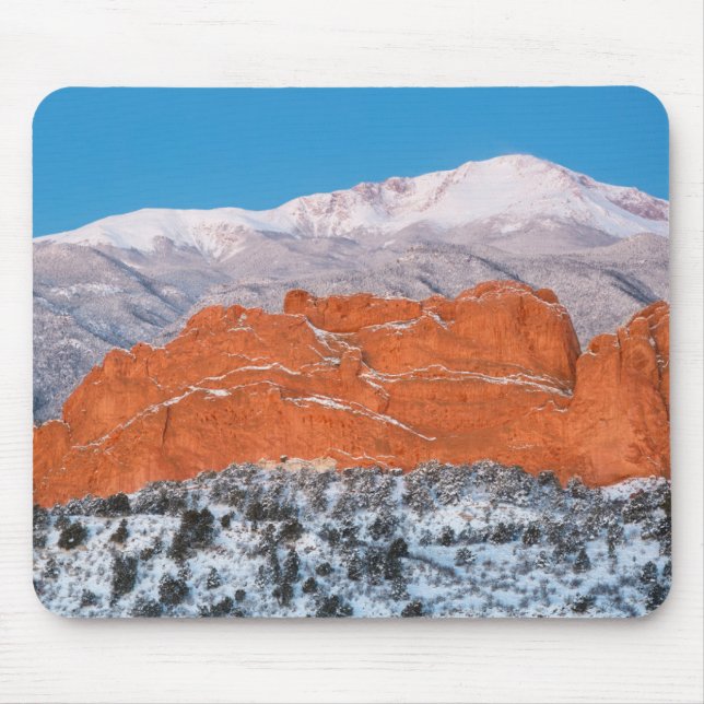 Der Garten der Götter | Pikes P[eak, Colorado Mousepad (Vorne)