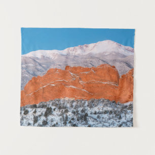 Der Garten der Götter   Pikes P[eak, Colorado Wandteppich