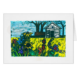 Der Garten der Oma und der Toolshed des Opas