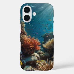 Der Garten der Tiefe iPhone 16 Hülle