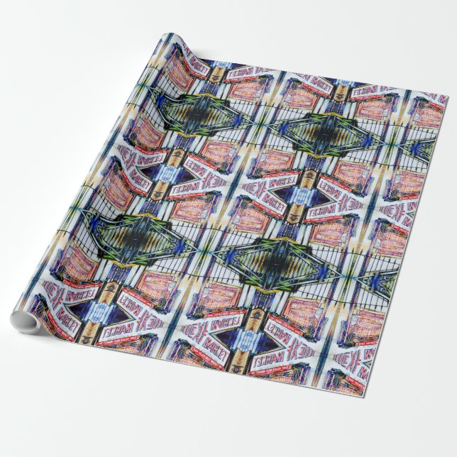 Der Garten der Weisheit im Ostdorf Geschenkpapier (Ungerollt)