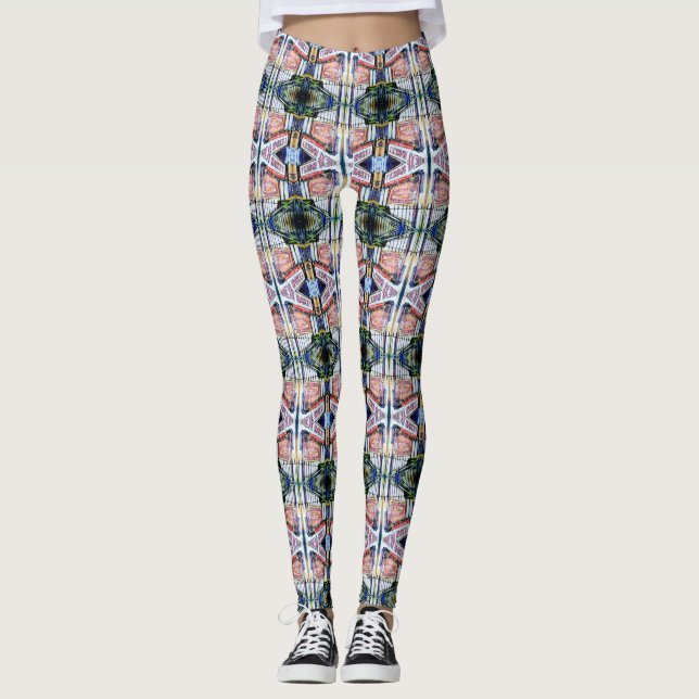 Der Garten der Weisheit im Ostdorf Leggings (Vorderseite)