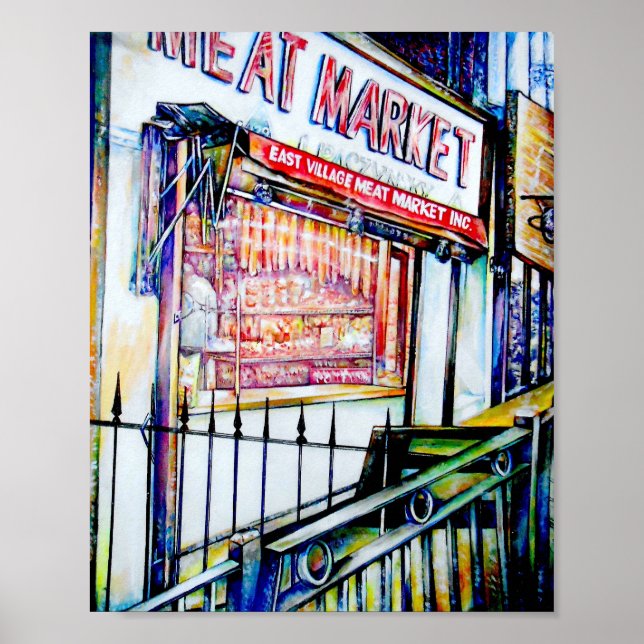 Der Garten der Weisheit im Ostdorf Poster (Vorne)