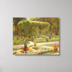 Der Garten des Horticulturalists Leinwanddruck