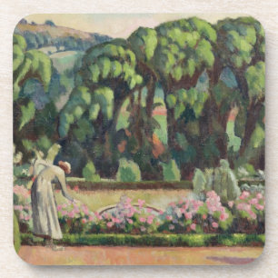 Der Garten des Künstlers bei Durbins, c.1915 (Öl Untersetzer