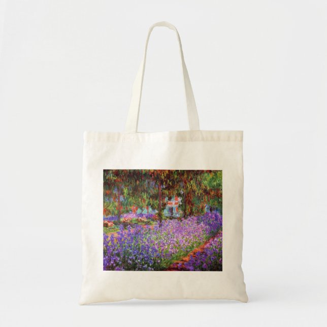 Der Garten des Künstlers bei Giverny durch Monet Tragetasche (Vorne)