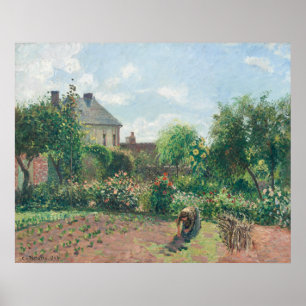Der Garten des Künstlers in Eragny (1898)  Poster