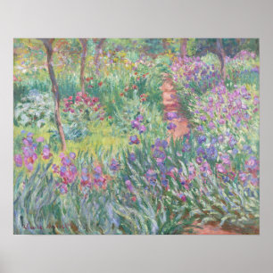 Der Garten des Künstlers in Giverny (1900) Poster