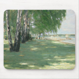 Der Garten des Künstlers in Wannsee, 1918 Mousepad