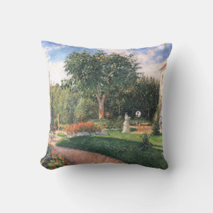 Der Garten des Mathurins Camille Pissarro Kissen