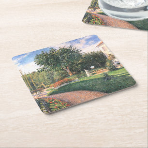 Der Garten des Mathurins Camille Pissarro Rechteckiger Pappuntersetzer