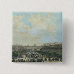 Der Garten des Palais Royal, 1791 Button