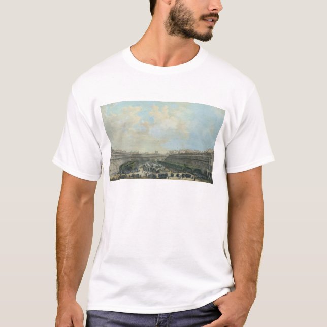 Der Garten des Palais Royal, 1791 T-Shirt (Vorderseite)