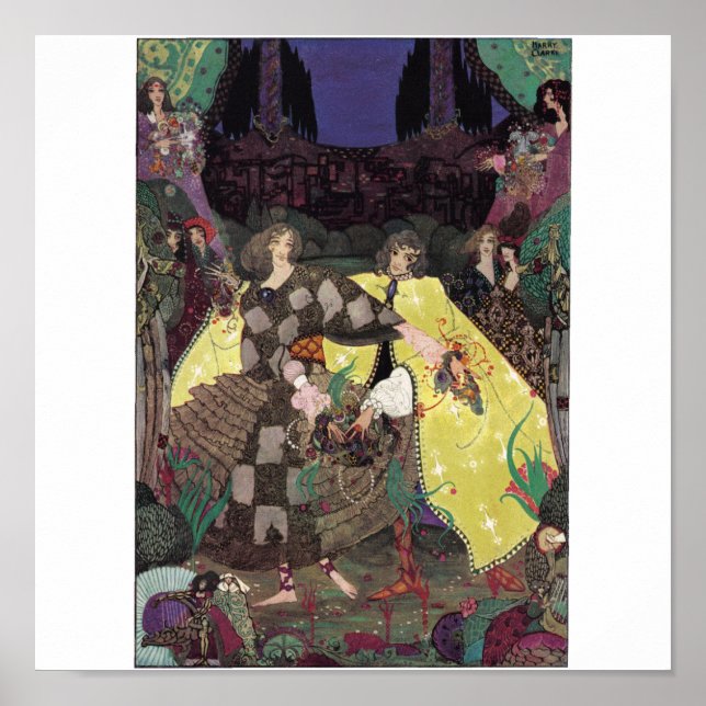 Der Garten des Paradieses Poster (Vorne)