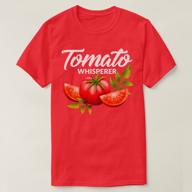 Der Garten des Tomato Whisperer Gardens, der Garte T-Shirt (Design vorne)