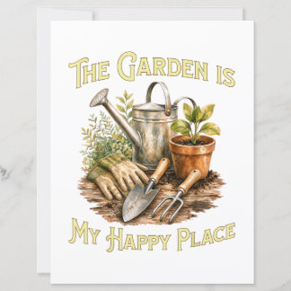 Der Garten ist mein glücklicher Ort - Gartenliebha