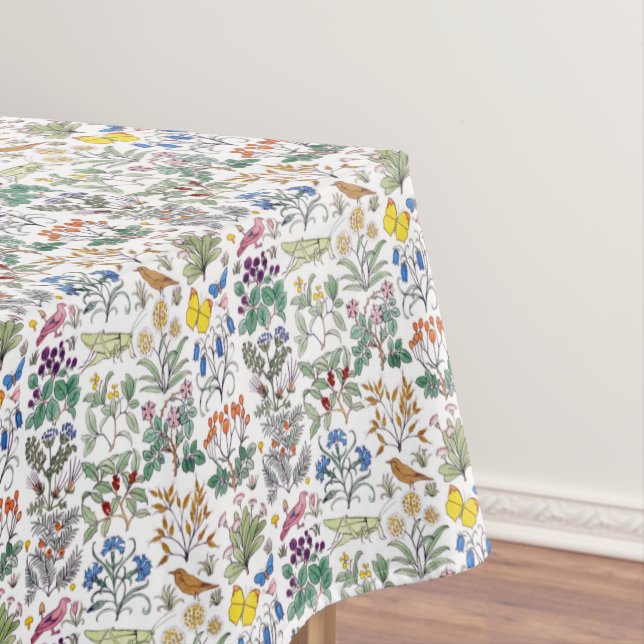 Der Garten-Muster Apothekers CFA Voysey Tischdecke (Beispiel)