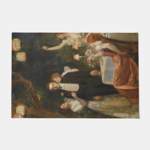 Der Garten von Armida (von John Collier) Fußmatte