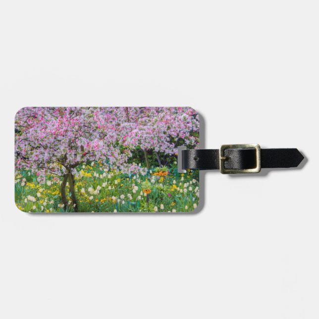 Der Garten von Claude Monet Gepäckanhänger (Vorderseite horizontal)
