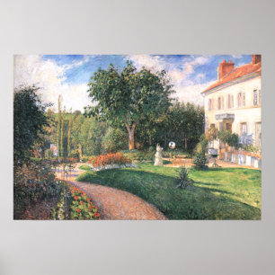 Der Garten von Les Mathurins Camille Pissarro Poster