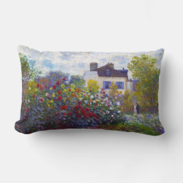 Der Garten von Monet in Argenteuil Claude Monet Lendenkissen