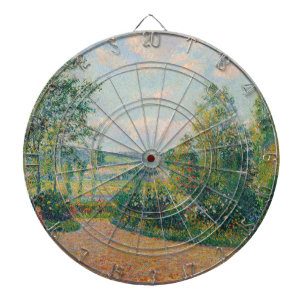 Der Garten von Octave Mirbeau (von Camille Pissarr Dartscheibe