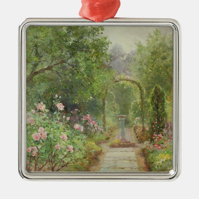 Der Garten-Weg Ornament Aus Metall (Vorne)