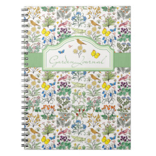 Der Garten-Zeitschriften-Notizbuch Voysey Notizblock