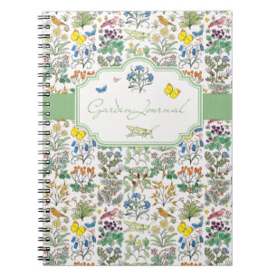 Der Garten-Zeitschriften-Notizbuch Voysey Notizblock