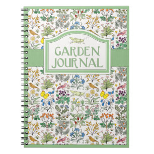 Der Garten-Zeitschriften-Notizbuch Voysey Notizblock