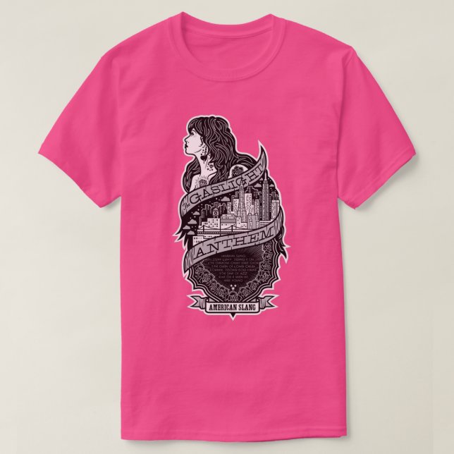 Der Gaslight Anthem American Slang T-Shirt (Design vorne)