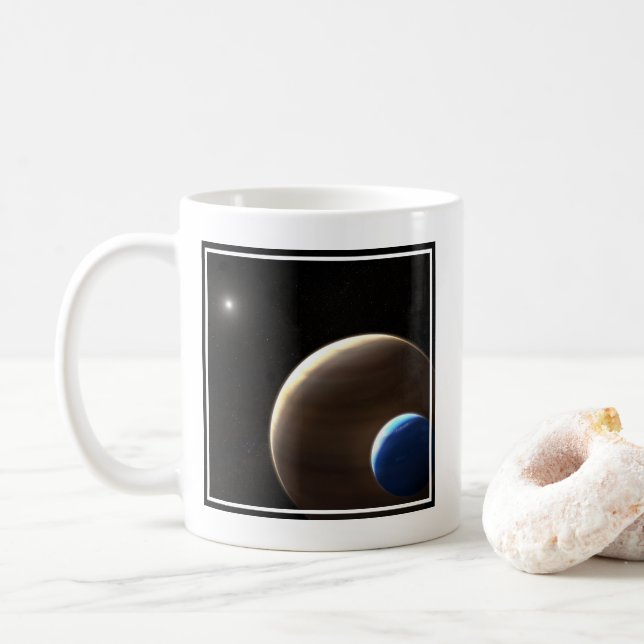 Der Gasriesen Kepler-1625b Kaffeetasse (Mit Donut)