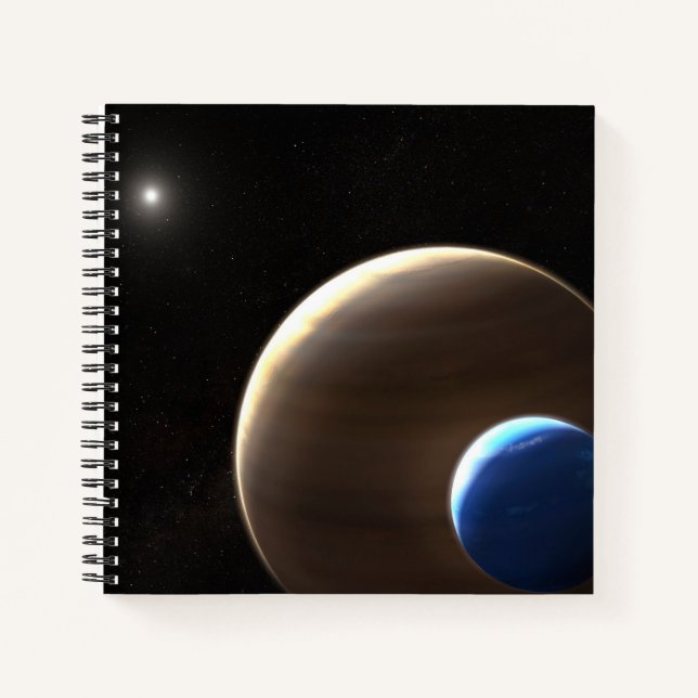 Der Gasriesen Kepler-1625b Notizbuch (Vorderseite)