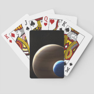 Der Gasriesen Kepler-1625b Spielkarten