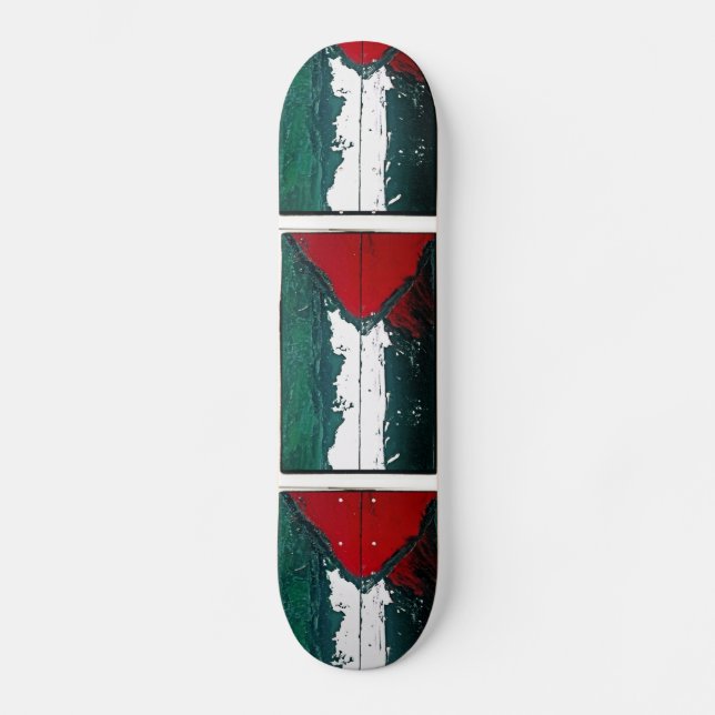 DER GAZA-STREIT SKATEBOARD (Vorderseite)