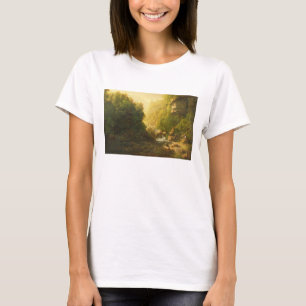 Der Gebirgsstrom, c.1820-30 (Öl auf Leinwand) T-Shirt